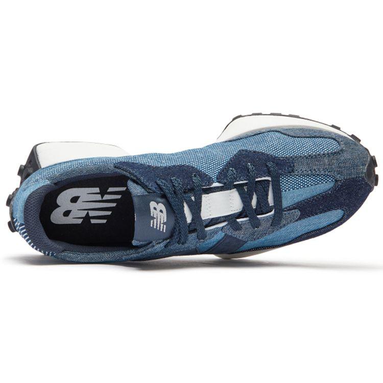 New Balance 327 Denim Unisex Αθλητικά Παπούτσια Μπλε Eclipse Γκρι MS327PA