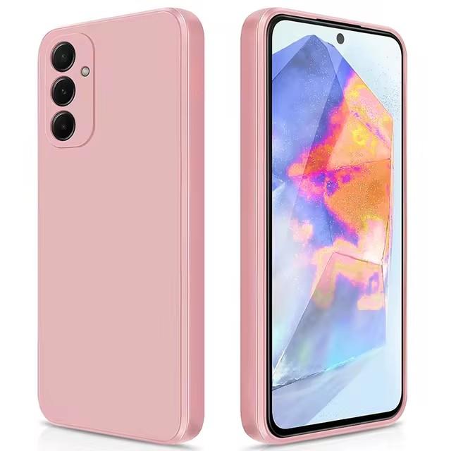 Funda For Samsung A55 5G Case For Samsung Galaxy A55 A54  A 55 5G Cover Funda TPU Cases Shockproof Liquid Silicone Soft Cover