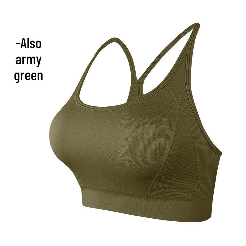 

Женский бесшовный спортивный бюстгальтер для йоги с высокой степенью поддержки - Утягивающий талию и ударопрочный фитнес-жилет Extra Large тёмно-синий