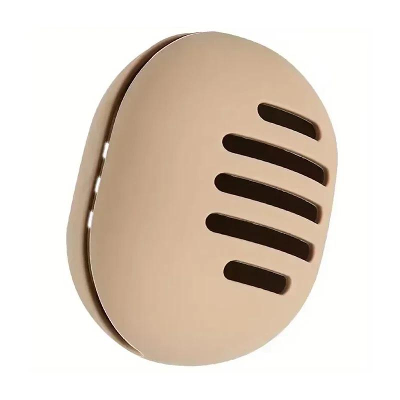 Eco Friendly Silicone Makeup Sponge Holder Multi Hole Design Cosmetic Puff Storage Case Portable Travel Beauty Tool Breathable