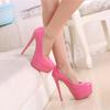 Women's Elegant Temperament Women's Shoes European And American Fashion New High Waterproof Platform High Heels Fashion