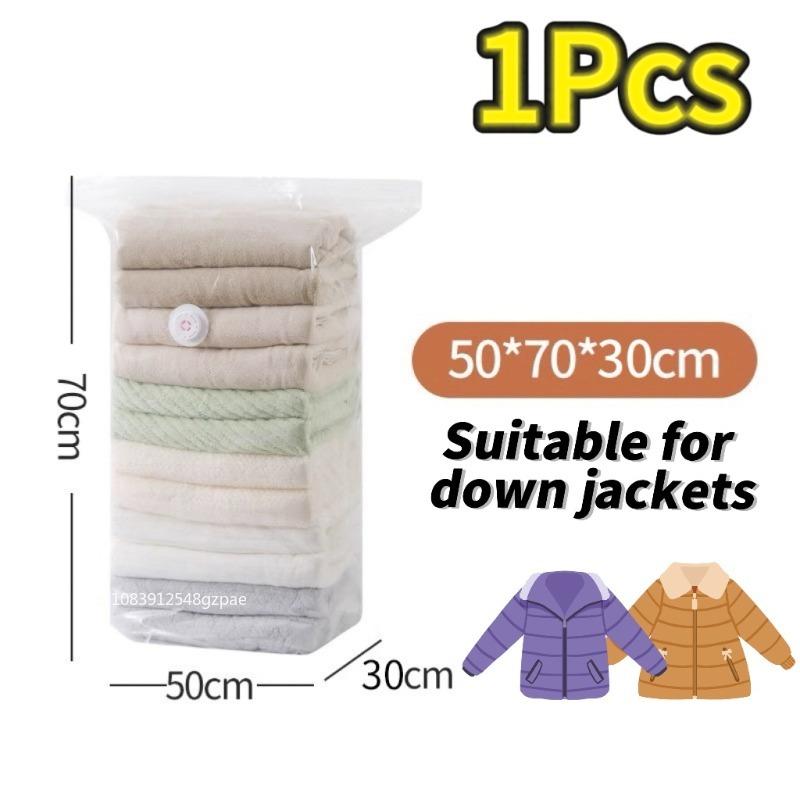 

Вакуумные пакеты для хранения Не нужен насос Большие пластиковые пакеты для хранения одежды одеял Компрессионный пустой пакет Дорожный аксессуар As show