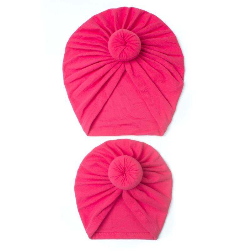 New Parent-child Thermal Pullover Hat, Mother and Baby Donut Boneless Hat, Children's Hat