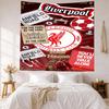 Liverpool Fc Custom Your Name Wall Decor Tapestry Art For Pet Memorial Birthdaywedding Party Backdrop Family Gift