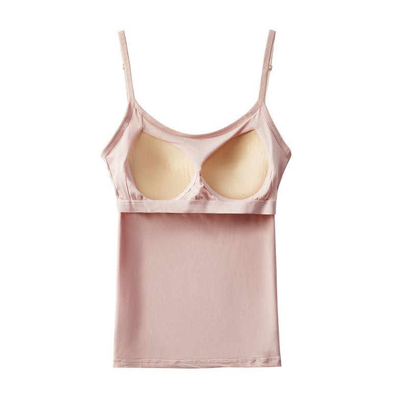 

Комбинезон из модала с открытой спиной и подтяжками, с нагрудными вкладышами - женская бесшовная летняя одежда без бюстгальтера