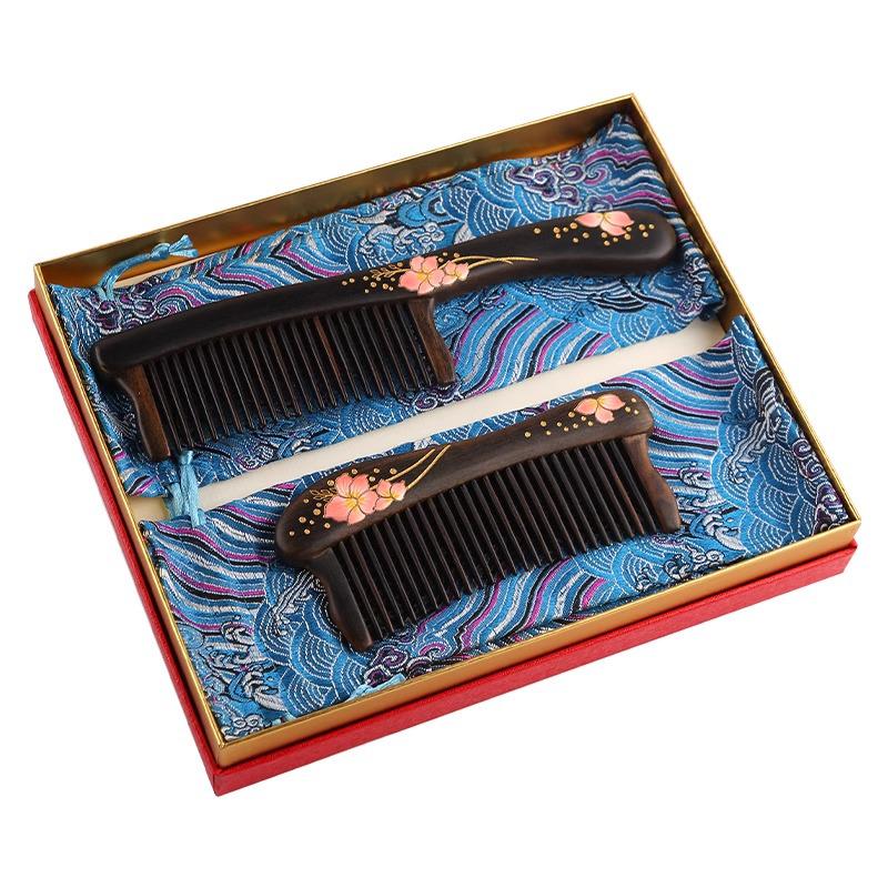 Sandelholzkamm Geschenkbox für Mutter & Freundin: Elegantes Geburtstags-Souvenir