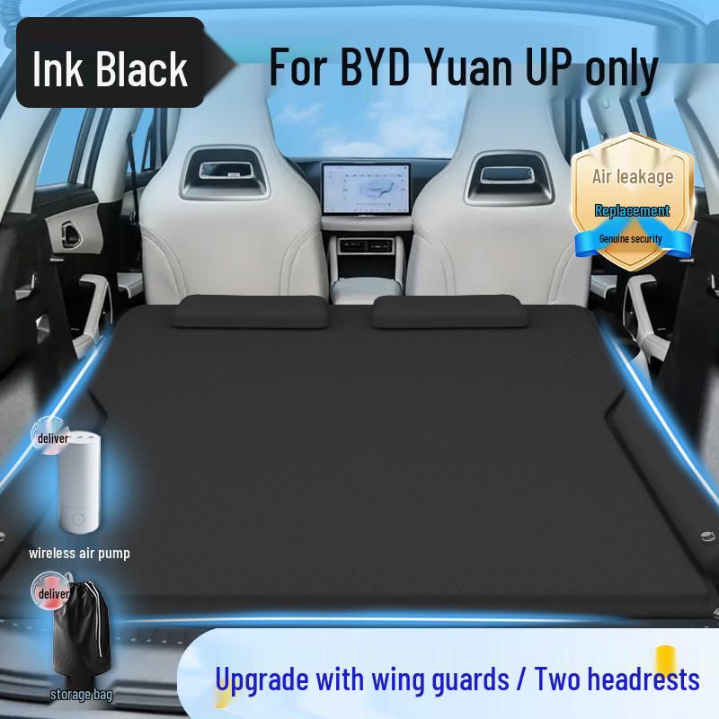 BYD Yuan UP Car Inflatable Bed: Trunk/Interior Sleeping Pad for Rear Seats