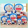 Plush Doraemon Toy Popcornthemed Blue Cat Robot Plush Pillow And Doll Stuffed