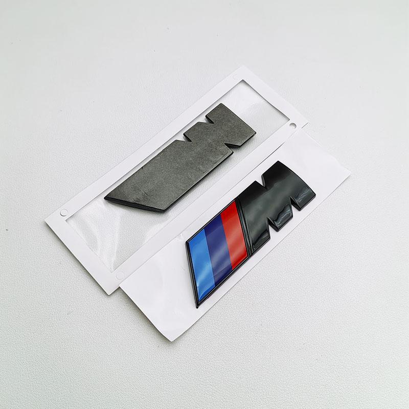 3D ABS Logo M Sticker Car Rear Trunk Badge Fender Side Emblem For BMW E90 E39 E46 E60 F10 F30 X1 X2 X3 X4 X5 X6 X7 M2 M3 M4 M5