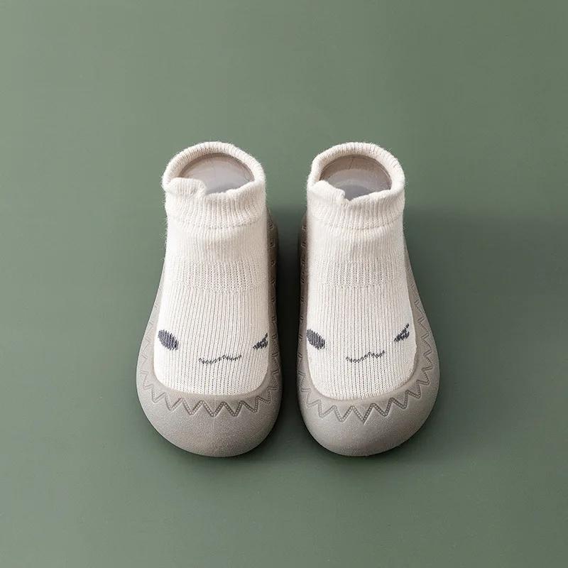 New Baby Socks Shoes Infant Color Matching Cute Kids Boys Shoes Doll Soft Soled Child Floor Sneaker First Walkers Toddler Girls