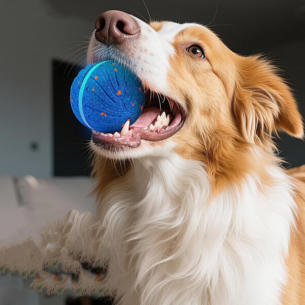 Intelligent Automatic Dog Toy Ball Electric Moving Bouncing And Rotating Ball