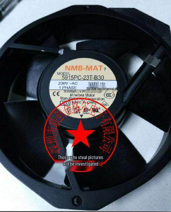 5915PC-23T-B30 230V Original Japan Aluminum Frame Fan Model Base