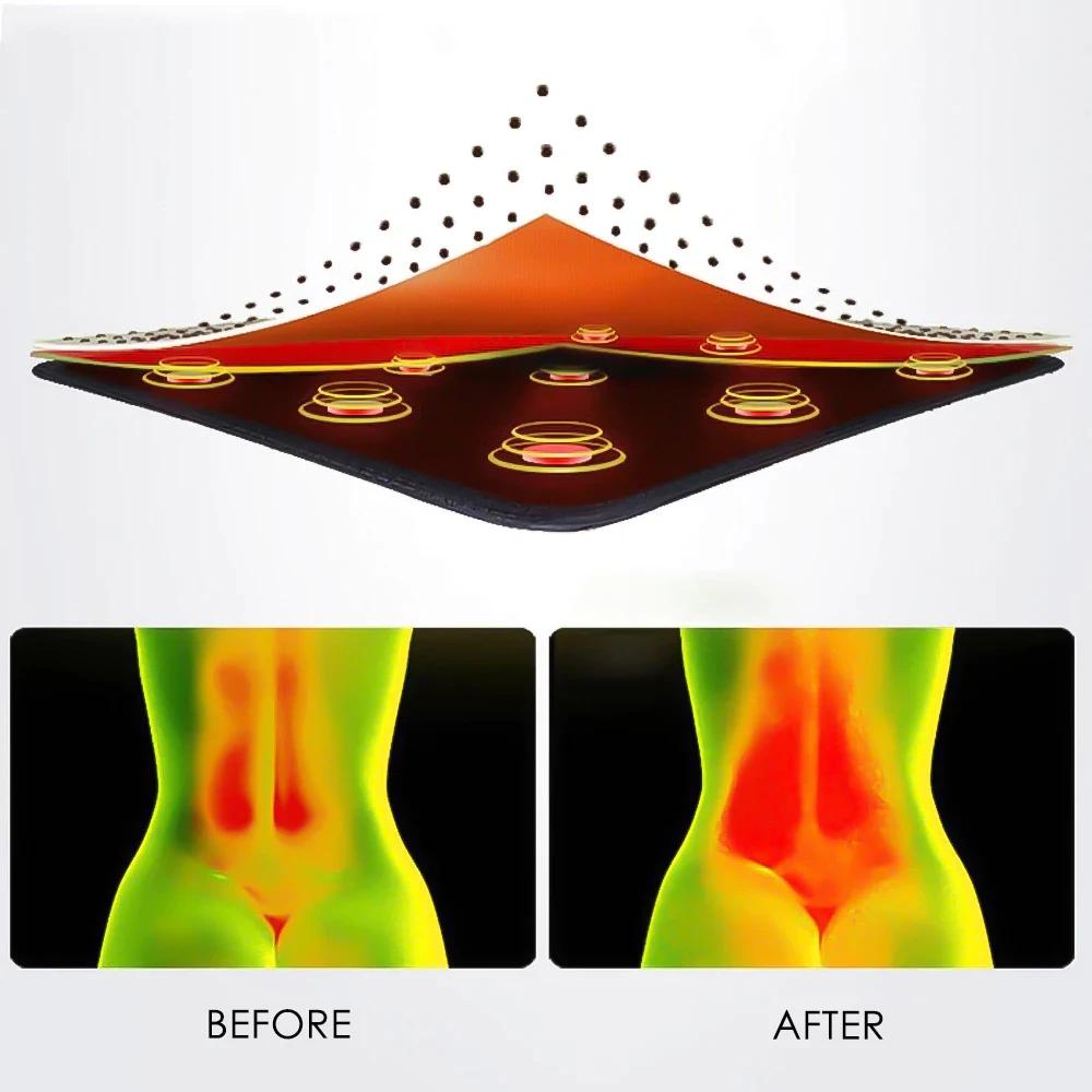 Adjustable Back Waist Support Belt Waist Self Heating Magnetic Therapy Lumbar Brace Massage Band Pain Relief Health Care