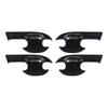 Cars Accessories Door Bowl Cover For Isuzu Mux -2025 Black Car Exterior Decoration Stickers Upgrade Modify A Car