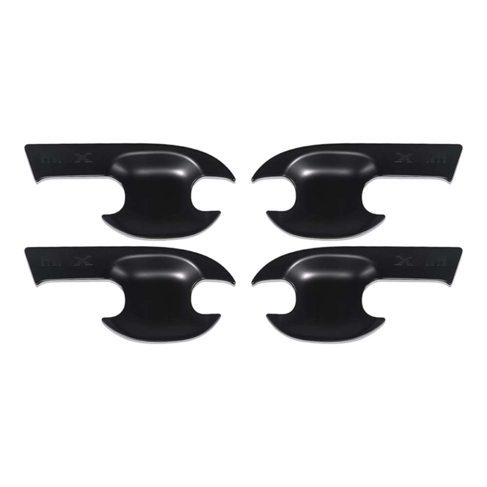 Cars Accessories Door Bowl Cover For Isuzu Mux -2025 Black Car Exterior Decoration Stickers Upgrade Modify A Car