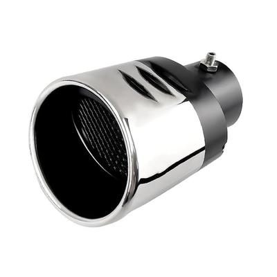 Srasakan Rezačka výfuku auta, Rovný typ, Priemer 2,5 palca, Koncovka výfuku, Nerezová oceľ, Šikmá