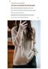 Women's Thick Wool Zipper Hooded Cardigan: Autumn/Winter Fashion, Loose Knit, Long Sleeve Sweater Coat.