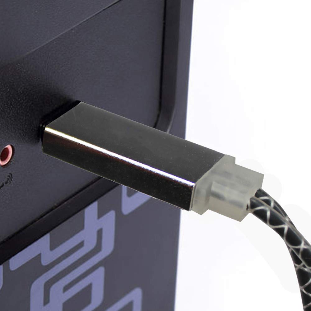 Koldot MIDI Cable, 5-Pin MIDI to USB Cable, MIDI Interface, In-Out USB Converter, MIDI Adapter with Indicator for Piano Keyboard to PC, Mac, Laptop