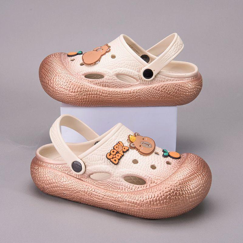 Cave Shoes Men's New Gradual Change Men's and Women's Summer Wear Non-slip Sandals Fashion Personality Beach Shoes