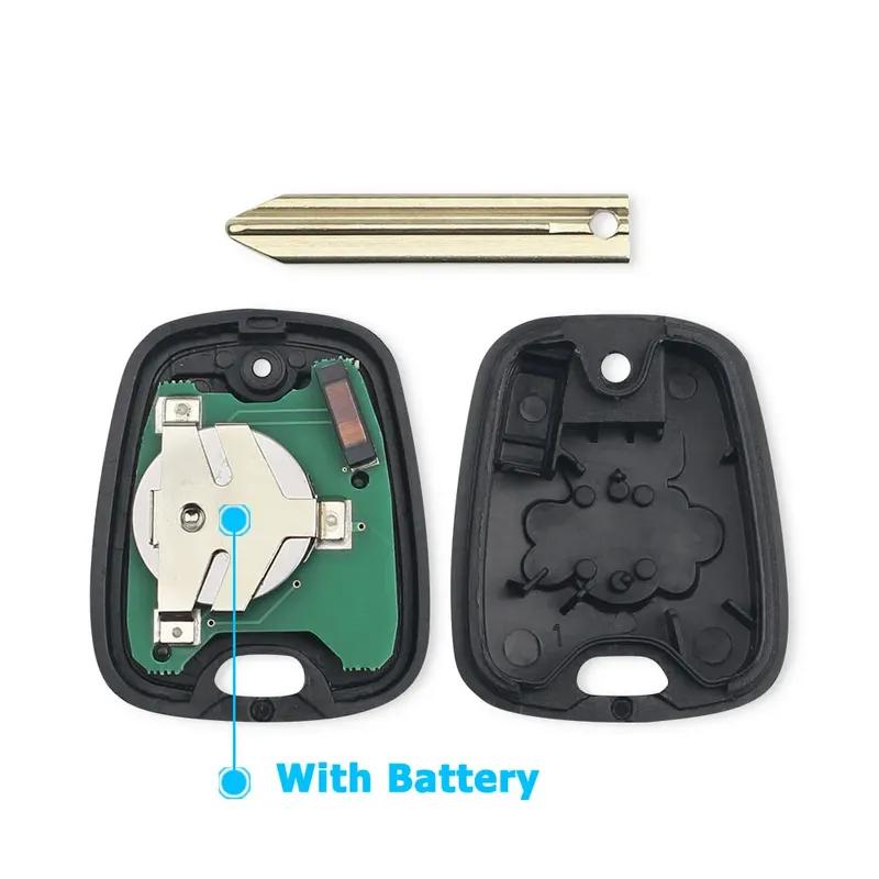 KEYYOU 433MHz ID46 For Citroen Saxo Picasso Xsara Berlingo For Peugeot 106 107 206 306 Remote Car Key SX9 HU83 VA2 NE73 Blade
