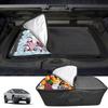 Car Rear Trunk Lower Bed Oxford Cooler Storage Bag For Tesla Cybertruck 2024 Ulation Waterproof Organizer Stowing Tidying