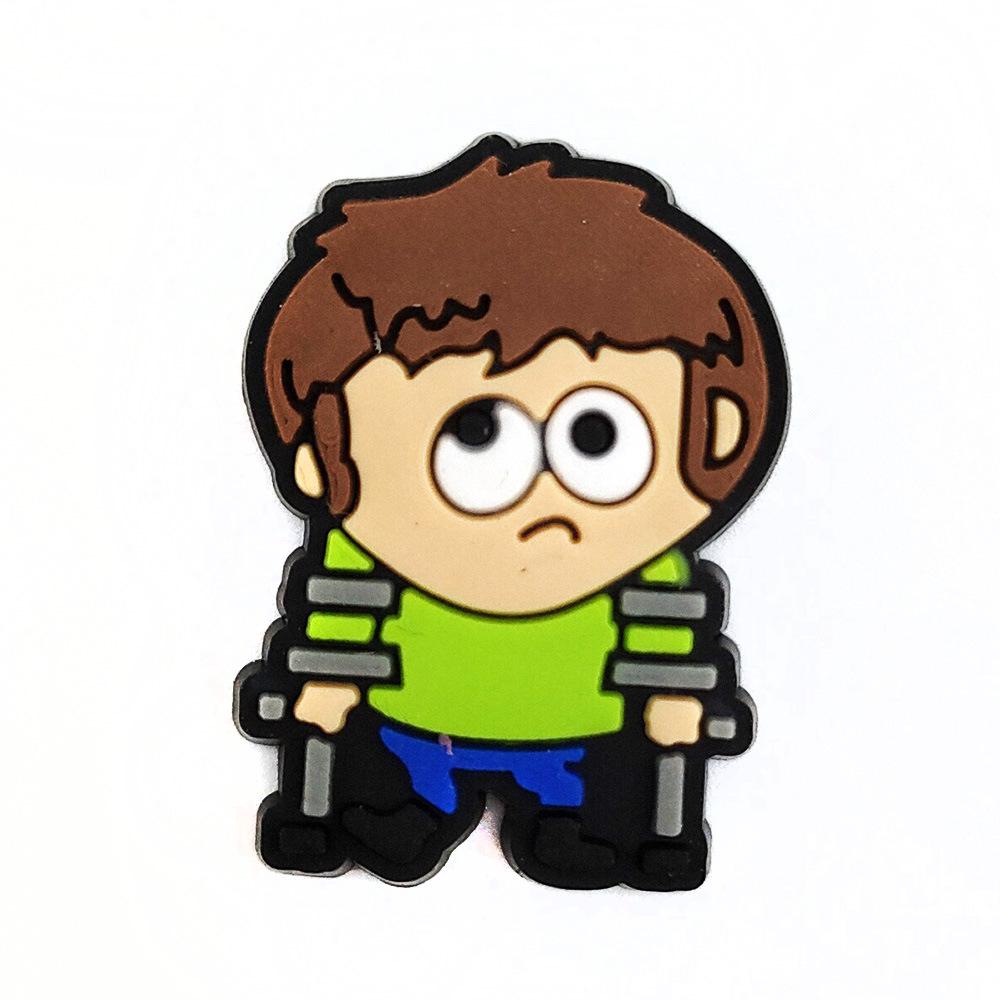 South Park Cartoon Clog Blumendekorationen - DIY Schuhschnallen-Accessoires