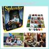 Splendor Jogo de Tabuleiro Versão Completa em Inglês Caixa Para Festa em Casa Com Cartas Colecionáveis