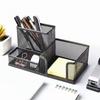 Large Multi-Functional Round And Large-Capacity Creative Square Pen Holder For Office Desktop Storage