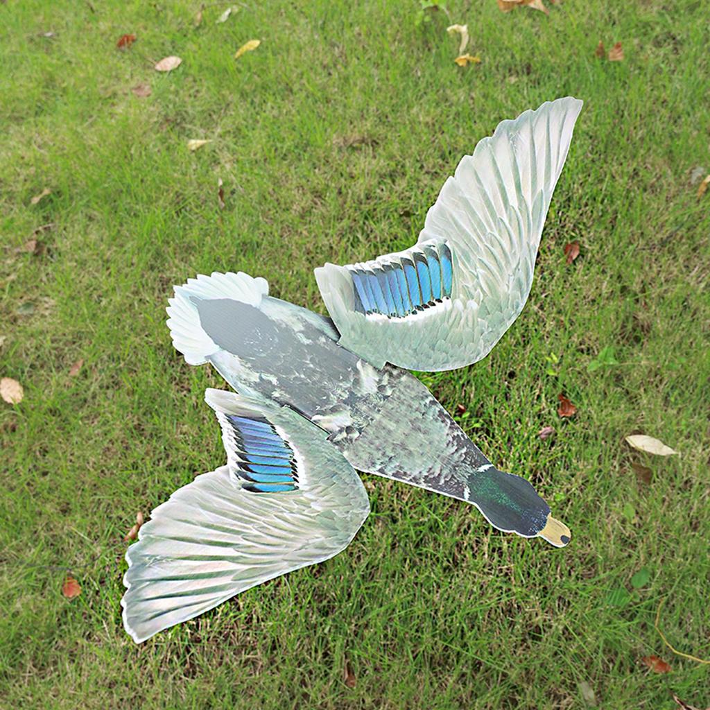 Duck Decoy Multifunctional Realistic Lightweight Decoration Yard Portable Spread Winged Easily Install Novelty Simulation Decoy