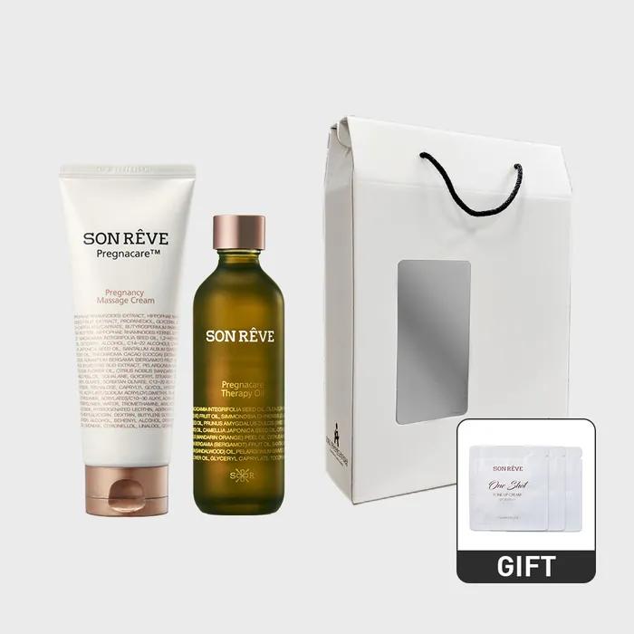 

Elastic body set (massage cream + body oil + 3 samples)