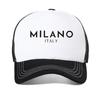 Milano Italy Flag Color Printed Men Baseball Cap Streetwears Hip Hop Male Caps Fashion Summer Breathable Mesh Snapback Hat