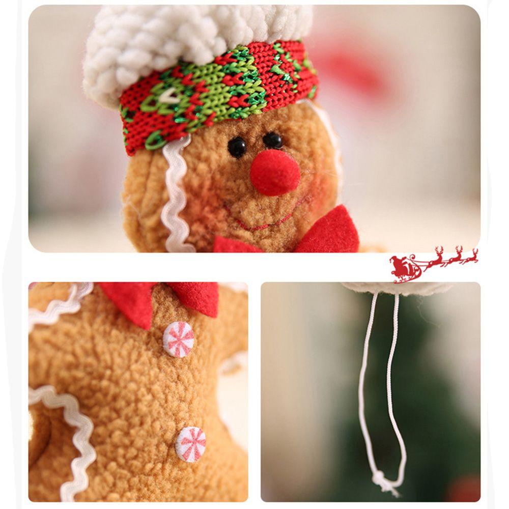 Dětské hračky Závěsné ozdoby Ozdoby perníkového mužíčka Přívěsek Domácí dekorace Vánoční dekorace