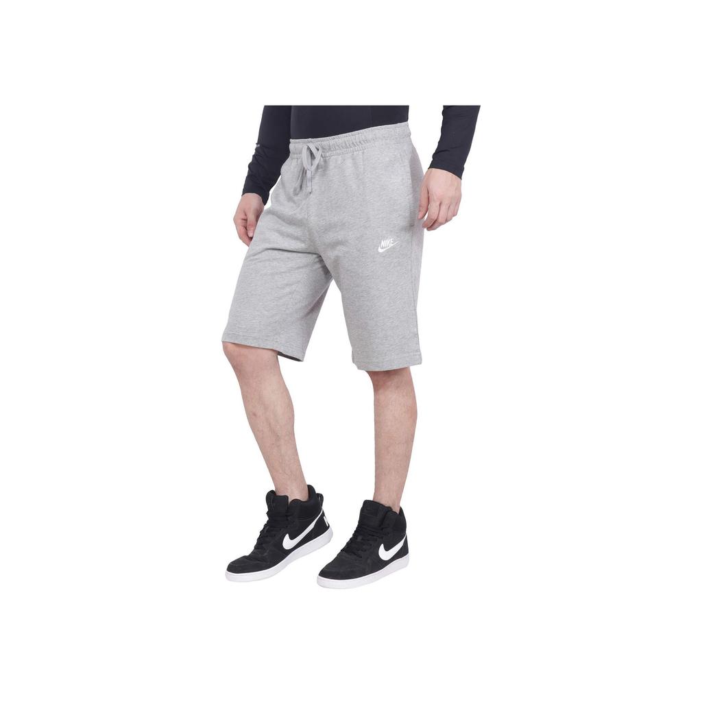 Nike Small Logo Knit Sports Shorts Men Bottoms Grey 804420-063