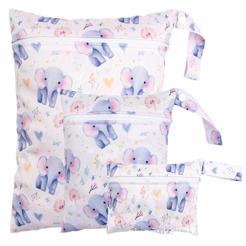 Waterproof Baby Diaper Bag - Portable, Washable, Travel-Friendly Storage Bag