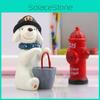 Resin Dog Cartoon Fire Hydrant Garden Statue For Gift And Home Decoration