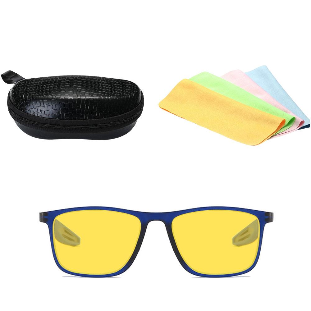 Comfort Driving Glasses Anti-blue Light Glasses Challenging Weather Conditions Comfortable Fit Eye Comfort Fatigue Reduction