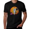 Archer Vice Basic T-Shirt Atmungsaktives einfarbiges Basic-T-Shirt