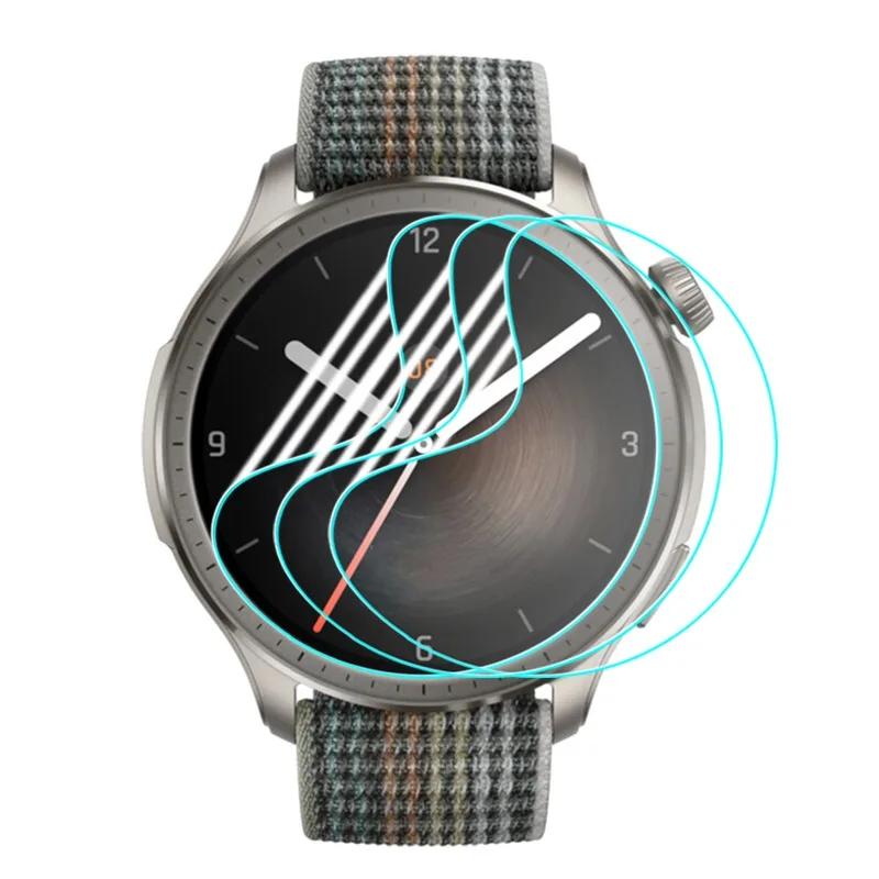For Amazfit Balance HD Clear Soft Screen Protector Films Anti-scratch Protective Hydrogel Films for Amazfit Balance Smartwatch