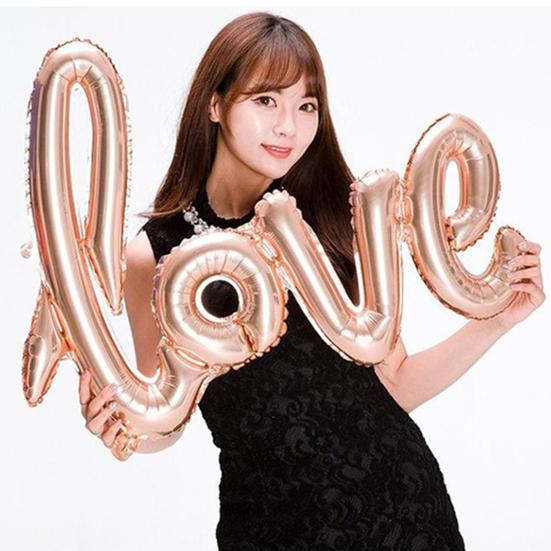 Wall Balloon Creative Create Room Conjoined Atmospheres Romantic Wedding Love Wall Decoration Balloon Valentine's Day