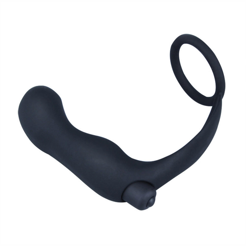 Silicone Waterproof G Point Stimulate Prostate Massager Anal Vibrator Sex Toys