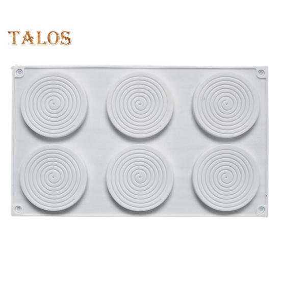 Forma na pečenie Mäkká, vlastnoručne vyrobená, opakovane použiteľná trvanlivá forma na pečenie so šiestimi gravitáciami, nástroje na pečenie