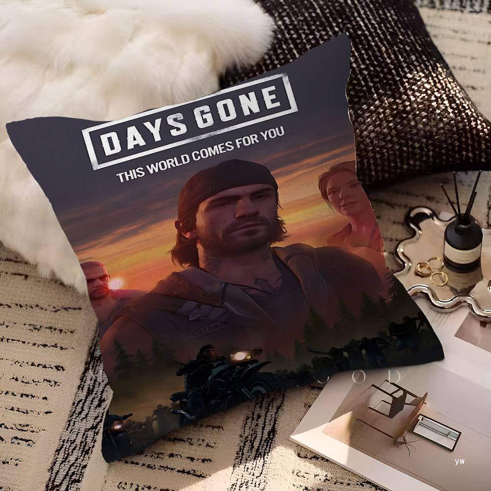 

Игровые дни Дни Прохождения Чехол на Подушку Полиэстер Подушки для Дивана Декоративные Подушки-Пледы Декор для Дома Наволочка 12x12Inch