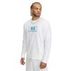 Men's Hoodie Loose Fit White