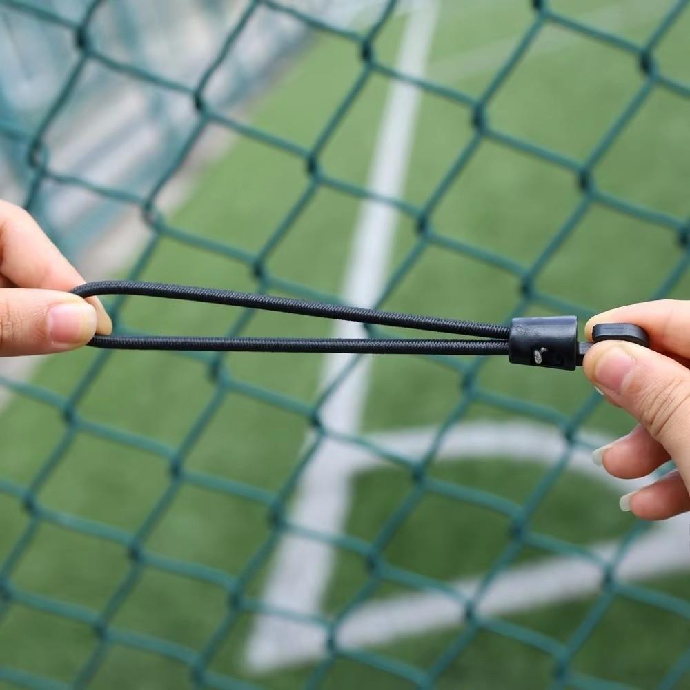 10Pcs Black High Elasticity Expander with Hooks Rubber Tensioner  Camping Tarpaulin