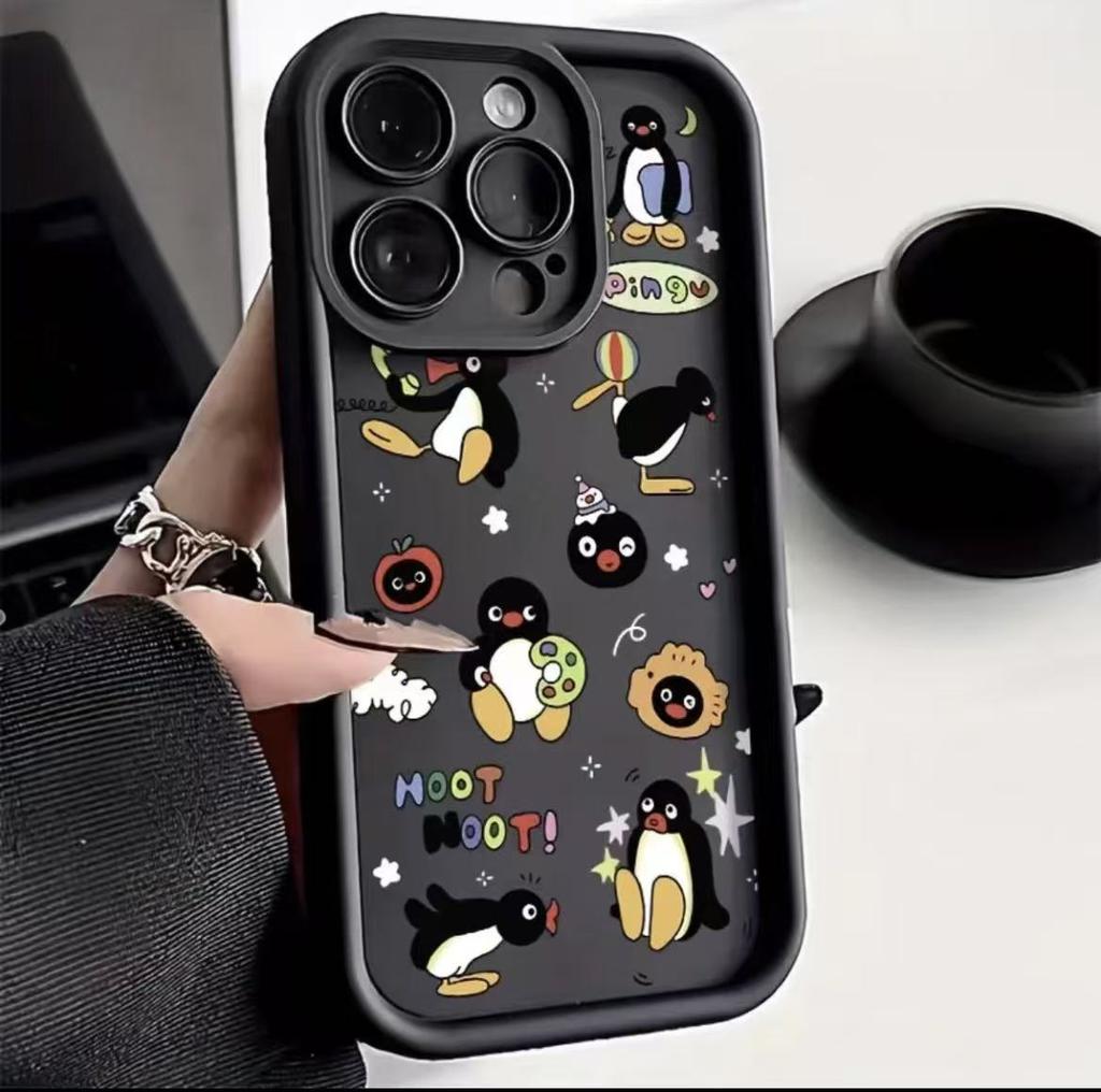 Cute applicable iphone16pro mobile phone case Apple 15 anti-drop 14 cartoon 13promax new 12x foreign trade