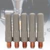 5pcs 40mm Conductive Nozzles With Special Coating For Improved Wear Resistance In Safe Welding Better Heat Dissipation