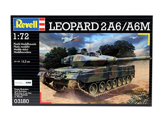 German Revell 1/72 Leopard 2 A6M Plastic Model