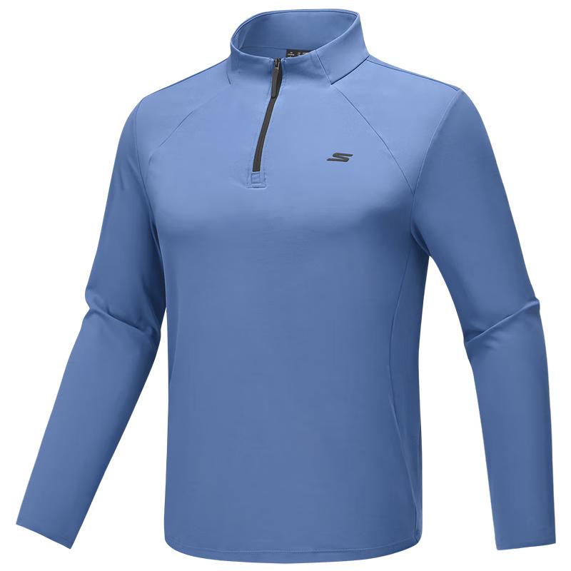 Skechers Men s Cooling Quick-Dry Sun Protect Long Sleeve Shirt P425M143 S