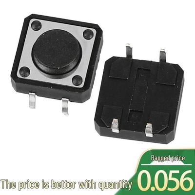 12x12x6.5mm Plug-in Tactile Button Switch