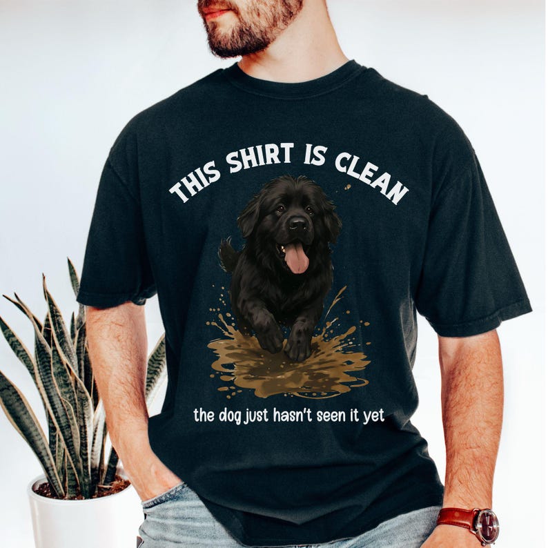 Camiseta Terranova Camiseta Divertida de Perro Regalo para Amante de Mascotas Humor de Perro Día de la Madre Día del Padre Camiseta Unisex Camiseta Vintage Camisetas de Algodón